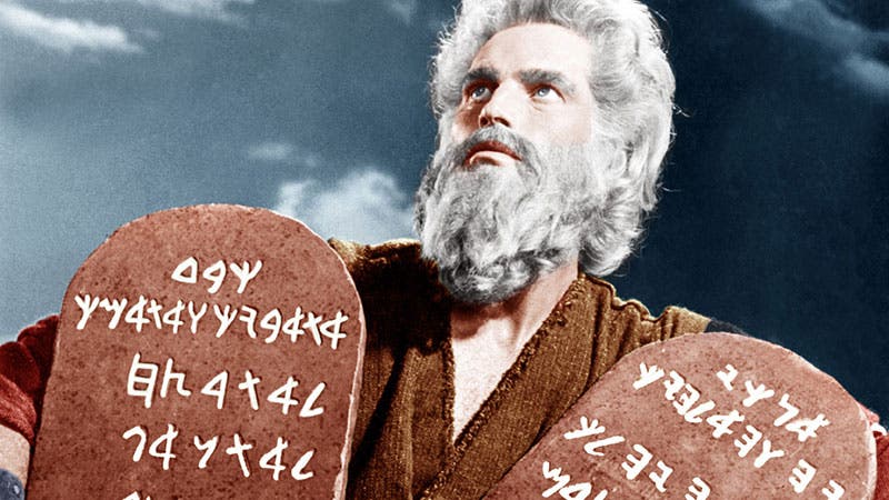 Ten Commandments movie still