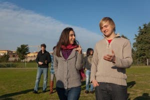 kids on campus