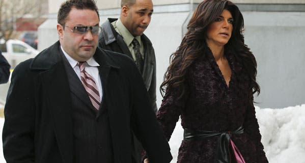 Teresa and Joe Giudice face an IRS tax lien midway through serving their prison sentences. © EDUARDO MUNOZ/Reuters/Corbis
