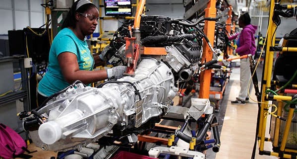 Workers saw stronger wage growth in January. Bill Pugliano/Getty Images