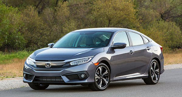 Photo is courtesy Honda. The Honda Civic is currently the most frequently leased new car currently.