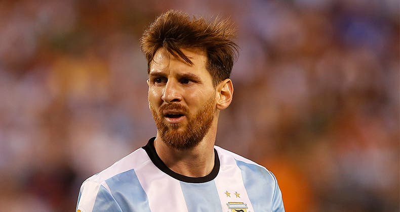 Soccer star Lionel Messi isn't having a great summer this year. Photo Credit: Rich Schultz/STR/Getty Images