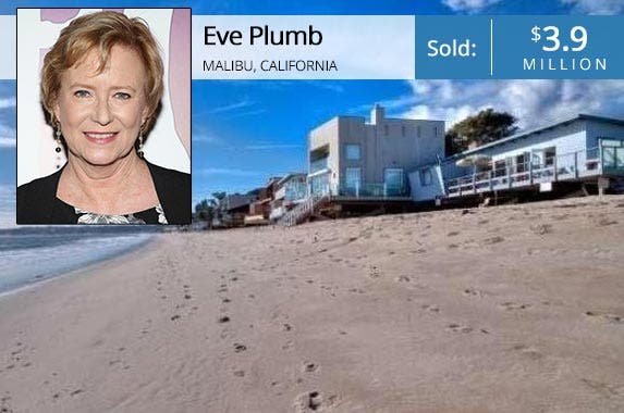 Eve Plumb: Sylvain Gaboury/Getty Images; House: Realtor.com