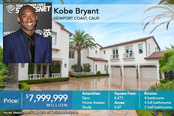 Kobe Bryant Celeb House of the Week | Relator.com