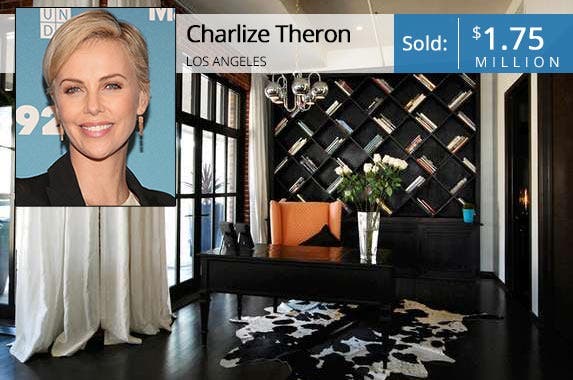 Charlize Theron sold this LA penthouse at a big loss Charlize Theron | Mireya Acierto/Getty Images; House: Redfin