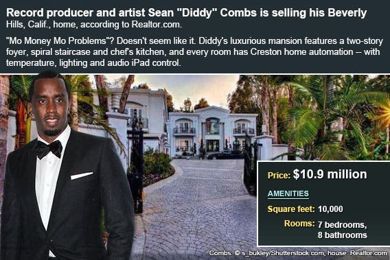 Celebrity house for sale: Sean 'Diddy' Combs