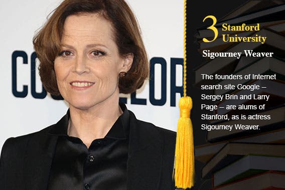 Stanford University - Sigourney Weaver © Featureflash/Shutterstock.com