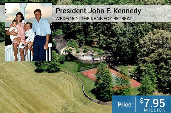 JFK & Family Credit Cecil W. Stoughon; House: Patricia Burns, Middleburg Real Estate