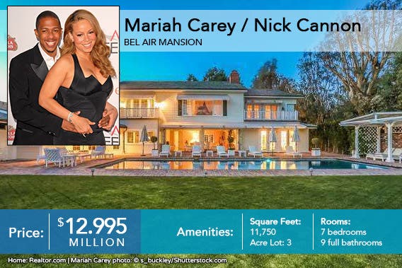 Celebrity house for sale: Mariah Carey Nick Cannon