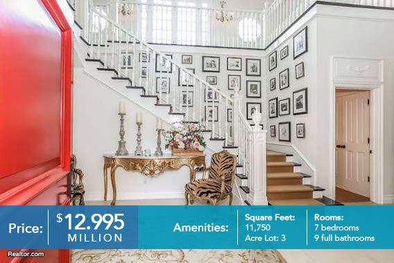 Celebrity house for sale: Mariah Carey Nick Cannon © Realtor.com