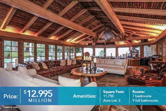Celebrity house for sale: Mariah Carey Nick Cannon © Realtor.com | s_buckley/Shutterstock.com