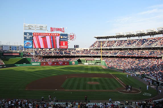 Nationals Park (Washington Nationals) Nationals Park (Washington Nationals) © Christopher Penler/Shutterstock.com