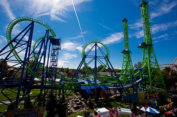 No. 10: Six Flags New England (Agawam, Massachusetts) | Photo courtesy of Six Flags New England