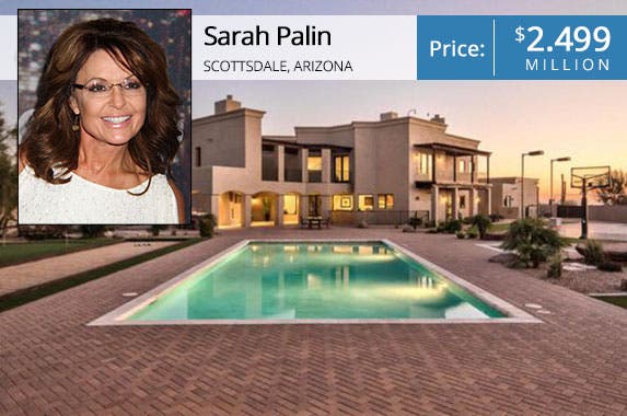 Celeb House For Sale: Sarah Palin's Arizona Home | Bankrate.com