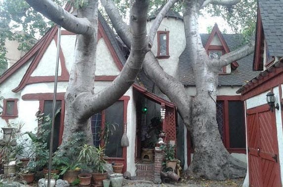 Charlie Chaplin: © Corbis; House: Realtor.com