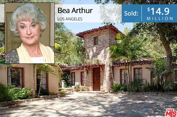 See Bea Arthur's stunning LA home Bea Arthur | ABC Photo Archives/ABC Television Group/Getty Images; House: Redfin