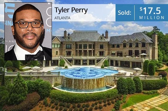 Tyler Perry sells palace Tyler Perry: Jason Merritt/Getty Images; House: Realtor.com