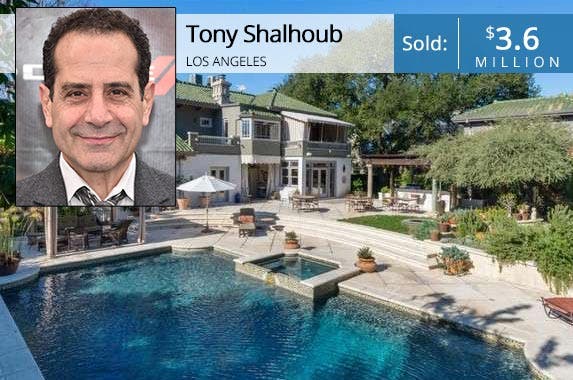 'Monk' star Tony Shalhoub sells his vintage LA home 'Monk' star Tony Shalhoub sells his vintage LA home | Tony Shalhoub: Dimitrios Kambouris/Getty Images; House: Redfin.com