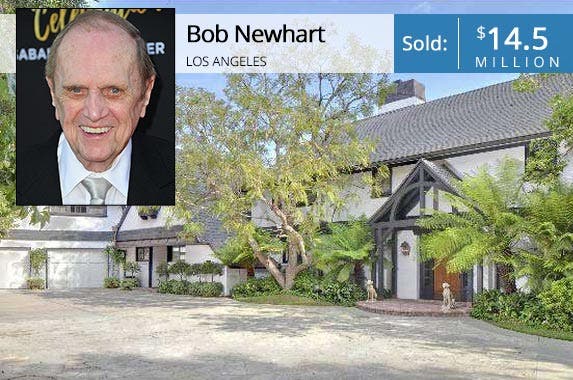 Bye, Bob! Sitcom legend Bob Newhart sells LA estate Bye, Bob! Sitcom legend Bob Newhart sells LA estate | Allen Berezovsky/Contributor/Getty Images; House: Redfin