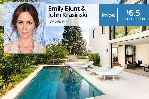 Star couple sells Hollywood home to Kendall Jenner Star couple sells Hollywood home to Kendall Jenner | Emily Blunt: Jeffrey Mayer/Getty Images; House: Redfin