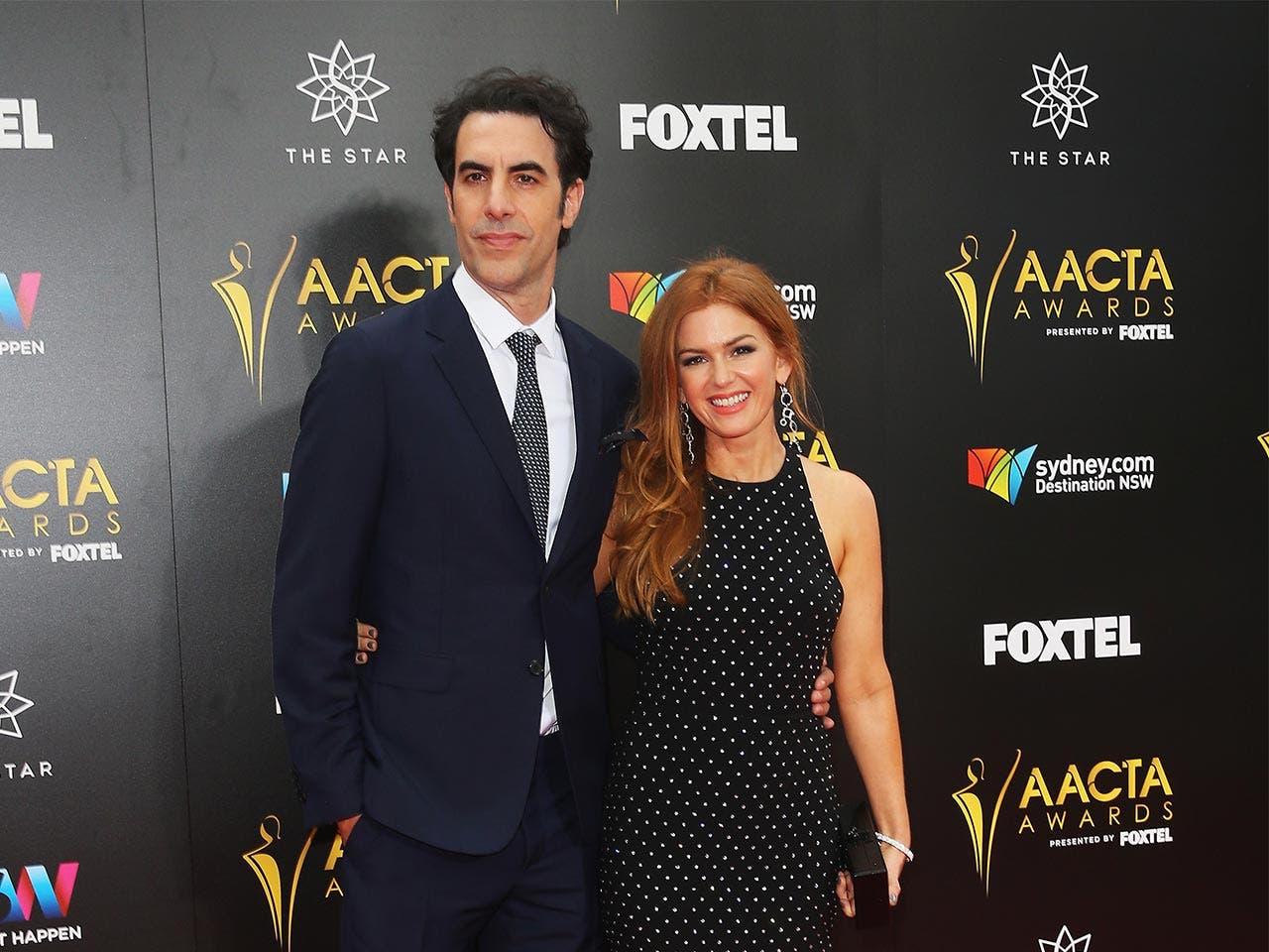 Sacha Baron Cohen and Isla Fisher | Don Arnold/Getty Images