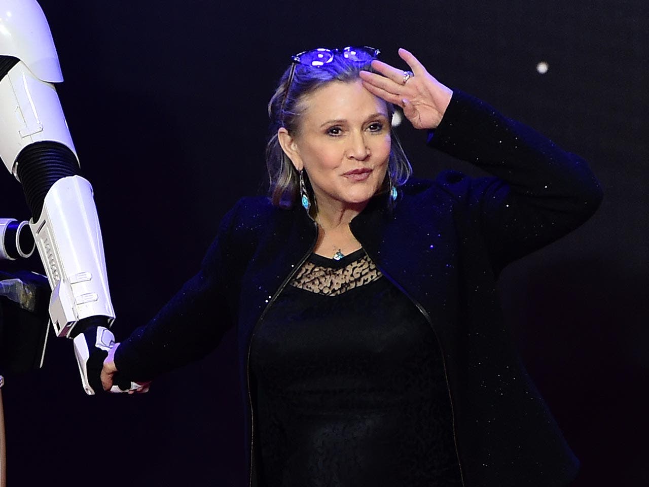 Carrie Fisher | LEON NEAL/AFP/Getty Images