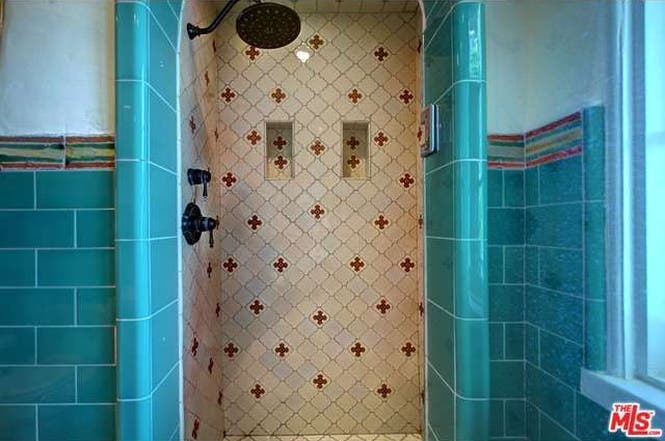 Cary Grant's house: Shower | Redfin