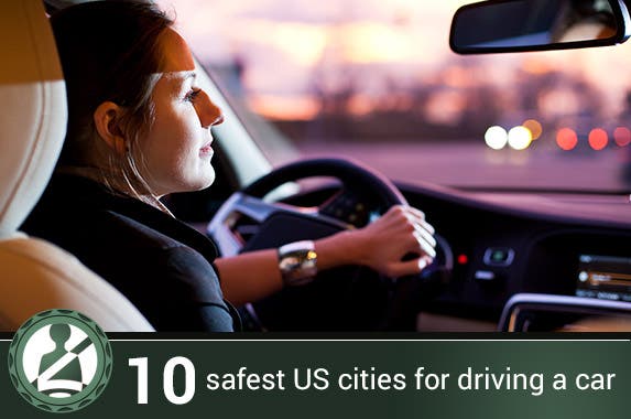 10 safest U.S. cities for driving a car © l i g h t p o e t/Shutterstock.com