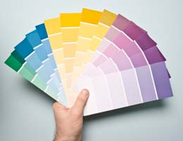 Paint samples