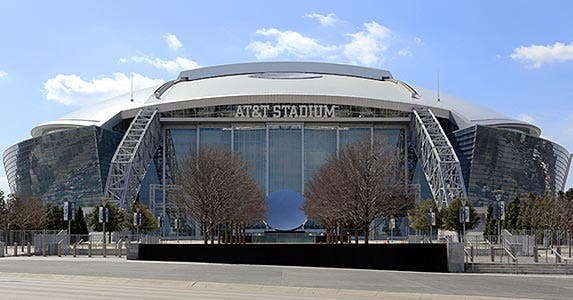 No. 2: AT&T Stadium No. 2: AT&T Stadium | iStock.com/wellesenterprises