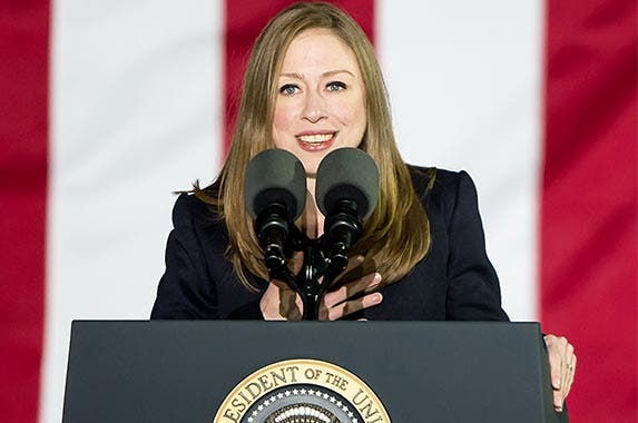 Chelsea Clinton, 36 Chelsea Clinton, 36 | Gilbert Carrasquillo/Getty Images