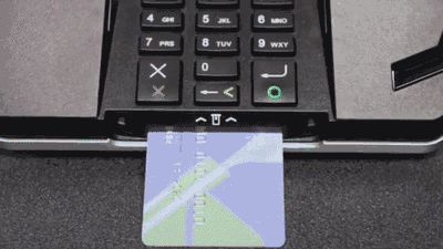 Step 2: Leave your card in the reader