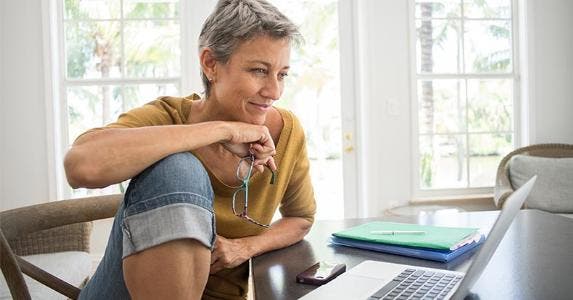 Bond yields take off after the election Woman working on laptop at home | Kevin Dodge/Getty Images