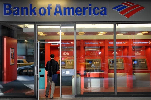Bank of America Bank of America | STAN HONDA/AFP/Getty Images