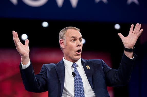 Ryan Zinke Ryan Zinke | Bill Clark/Getty Images