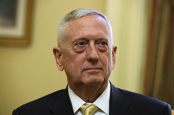 James Mattis James Mattis | Alex Wong/Getty Images