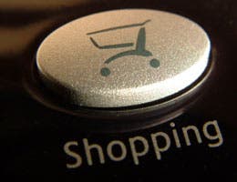 Shopping button