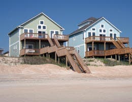 Beach cottages