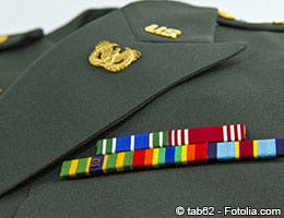 Marching with the military