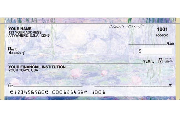 Art on canvas checks