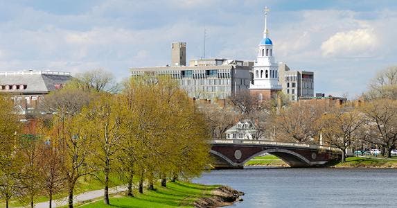 View of Charles River in Cambridge, Mass. © iStock