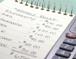 Carefully map out your budget
