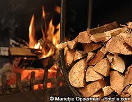Don't count on a fireplace to keep you warm