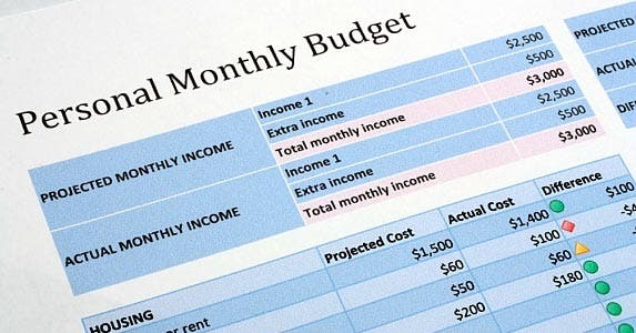 Start with a basic budget © maxexphoto / Fotolia