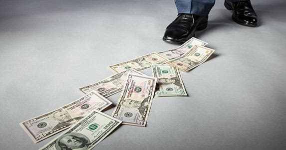 Follow the money © Maryna Pleshkun/Shutterstock.com