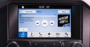 Ford Motor Co. will soon add Amazon's Alexa voice assistant to its vehicles. (Photo: Ford Motor Co.)
