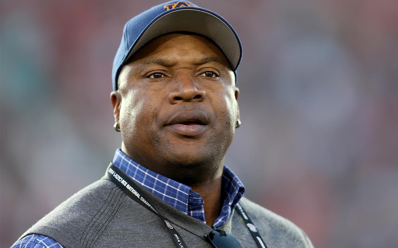 The 59-year old son of father (?) and mother(?) Bo Jackson in 2022 photo. Bo Jackson earned a  million dollar salary - leaving the net worth at  million in 2022