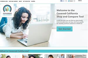 Covered California website