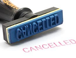 Coverage cancellations © vichie81/Shutterstock.com