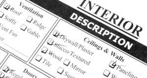 Interior description form © Willee Cole / Fotolia